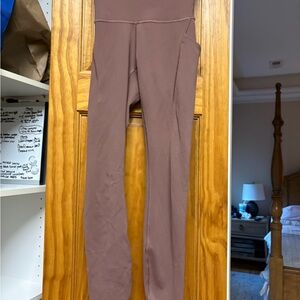 lululemon athletica Raisin leggings size 2